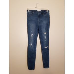 Women’s Abercrombie and Fitch, Super Skinny 29/8, Blue